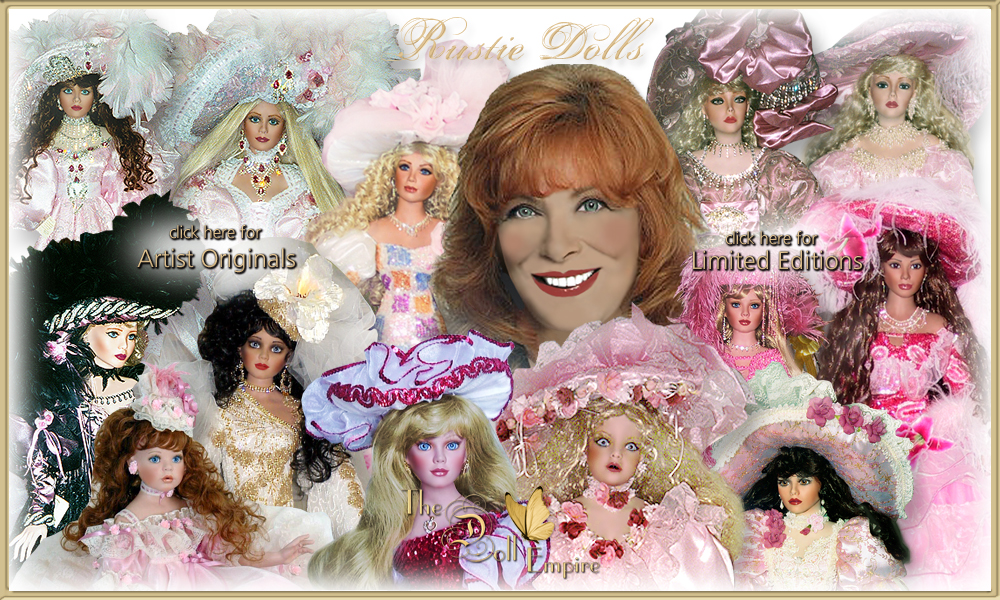 Rustie Dolls · Rustie's Unique Designs · One Of A Kind Studio Artist Originals and Limited Edition Production Dolls
